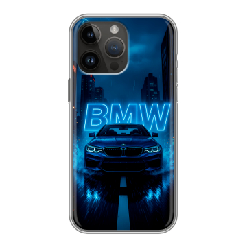 Силиконовый чехол на Iphone 14 Pro Max с принтом BMW БМВ Силиконовый чехол на Iphone 14 Pro Max с принтом BMW БМВ