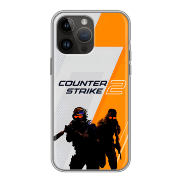Силиконовый чехол на Iphone 14 Pro Max с принтом Counter Strike Силиконовый чехол на Iphone 14 Pro Max с принтом Counter Strike