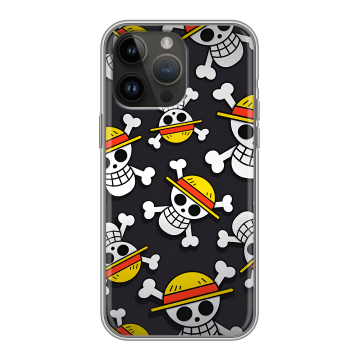 Силиконовый чехол на Iphone 14 Pro Max с принтом One Piece Ван Пис