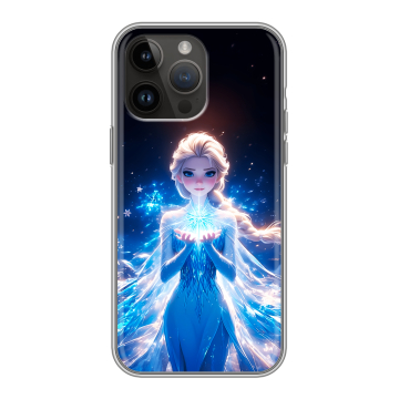 Силиконовый чехол на Iphone 14 Pro Max с принтом Холодное сердце Frozen Силиконовый чехол на Iphone 14 Pro Max с принтом Холодное сердце Frozen