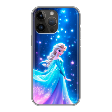 Силиконовый чехол на Iphone 14 Pro Max с принтом Холодное сердце Frozen Силиконовый чехол на Iphone 14 Pro Max с принтом Холодное сердце Frozen