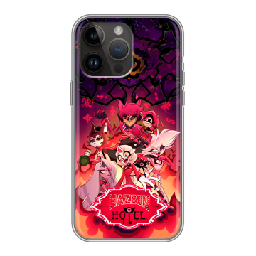 Силиконовый чехол на Iphone 14 Pro Max с принтом Hazbin Hotel Отель Хазбин Силиконовый чехол на Iphone 14 Pro Max с принтом Hazbin Hotel Отель Хазбин