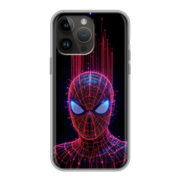 Силиконовый чехол на Iphone 14 Pro Max с принтом Spiderman Человек паук Силиконовый чехол на Iphone 14 Pro Max с принтом Spiderman Человек паук