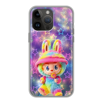 Силиконовый чехол на Iphone 14 Pro Max с принтом Labubu Лабубу Силиконовый чехол на Iphone 14 Pro Max с принтом Labubu Лабубу
