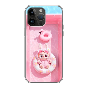 Силиконовый чехол на Iphone 14 Pro Max с принтом Labubu Лабубу Силиконовый чехол на Iphone 14 Pro Max с принтом Labubu Лабубу