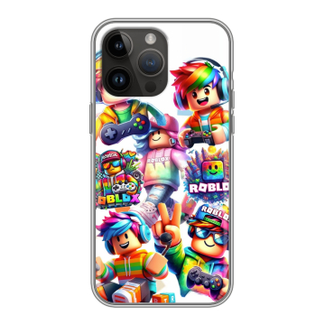 Силиконовый чехол на Iphone 14 Pro Max с принтом Roblox Роблокс Силиконовый чехол на Iphone 14 Pro Max с принтом Roblox Роблокс