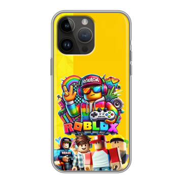 Силиконовый чехол на Iphone 14 Pro Max с принтом Roblox Роблокс Силиконовый чехол на Iphone 14 Pro Max с принтом Roblox Роблокс