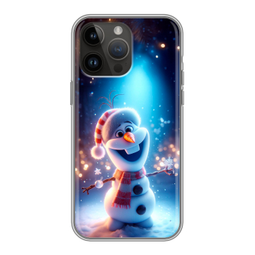 Силиконовый чехол на Iphone 14 Pro Max с принтом Новый год