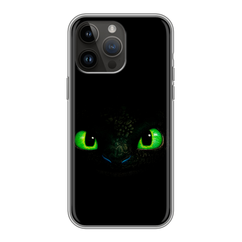 Силиконовый чехол на Iphone 14 Pro Max с принтом Как приручить дракона Силиконовый чехол на Iphone 14 Pro Max с принтом Как приручить дракона