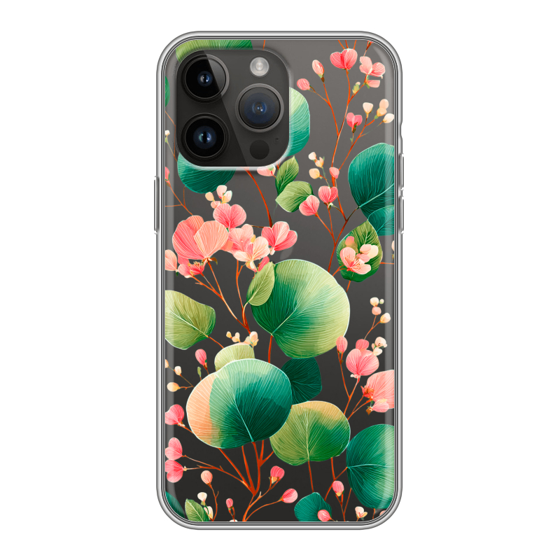 Силиконовый противоударный чехол на Iphone 14 Pro Max с принтом женский Силиконовый противоударный чехол на Iphone 14 Pro Max с принтом женский