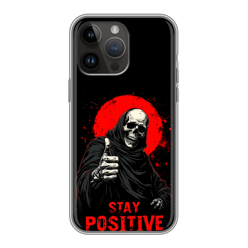 Силиконовый чехол на Iphone 14 Pro Max с принтом смешной скелет Силиконовый чехол на Iphone 14 Pro Max с принтом смешной скелет