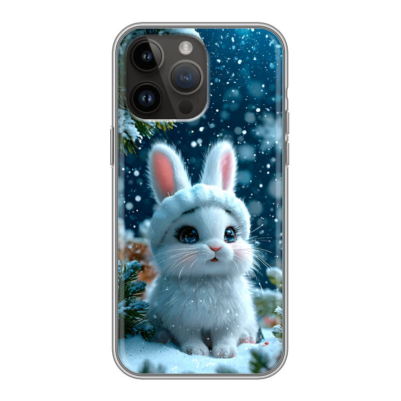 Силиконовый противоударный чехол на Iphone 14 Pro Max с принтом Новый год Силиконовый противоударный чехол на Iphone 14 Pro Max с принтом Новый год