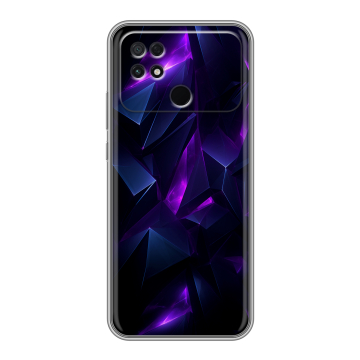 Силиконовый чехол на Xiaomi Poco C40 с принтом Абстракиция