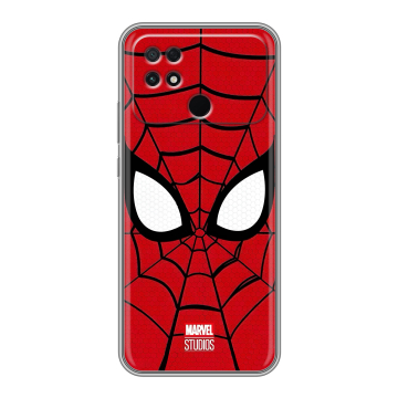 Силиконовый чехол на Xiaomi Poco C40 с принтом человек паук spiderman