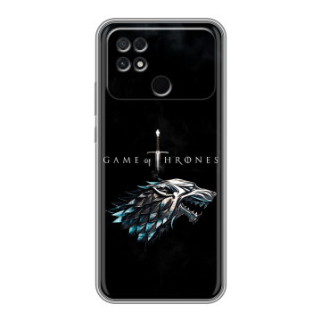 Силиконовый чехол на Xiaomi Poco C40 с принтом Игра Престолов Game Thrones Силиконовый чехол на Xiaomi Poco C40 с принтом Игра Престолов Game Thrones