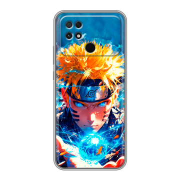 Силиконовый чехол на Xiaomi Poco C40 с принтом Аниме Наруто Naruto Силиконовый чехол на Xiaomi Poco C40 с принтом Аниме Наруто Naruto