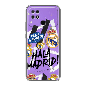 Силиконовый чехол на Xiaomi Poco C40 с принтом Real Madrid Реал Мадрид Силиконовый чехол на Xiaomi Poco C40 с принтом Real Madrid Реал Мадрид