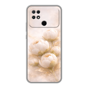Силиконовый чехол на Xiaomi Poco C40 с принтом женский Силиконовый чехол на Xiaomi Poco C40 с принтом женский