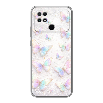 Силиконовый чехол на Xiaomi Poco C40 с принтом женский Силиконовый чехол на Xiaomi Poco C40 с принтом женский