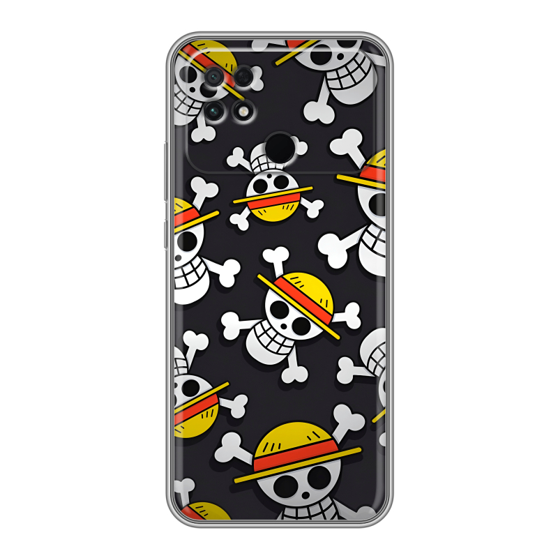Силиконовый чехол на Xiaomi Poco C40 с принтом One Piece Ван Пис Силиконовый чехол на Xiaomi Poco C40 с принтом One Piece Ван Пис
