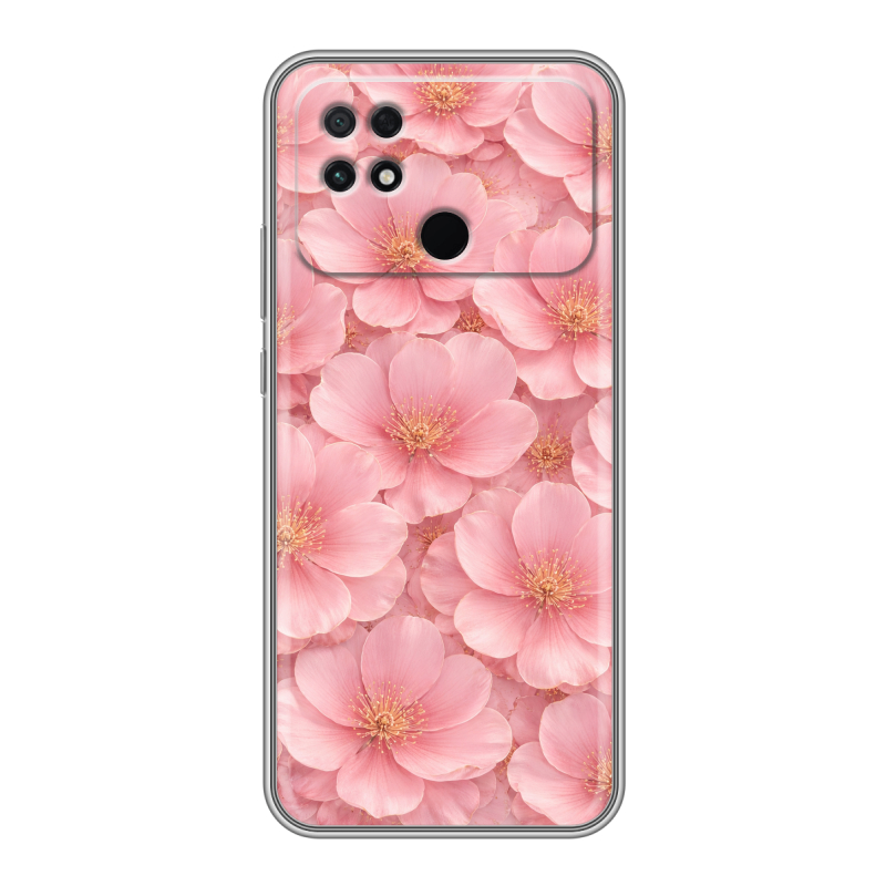 Силиконовый чехол на Xiaomi Poco C40 с принтом женский Силиконовый чехол на Xiaomi Poco C40 с принтом женский