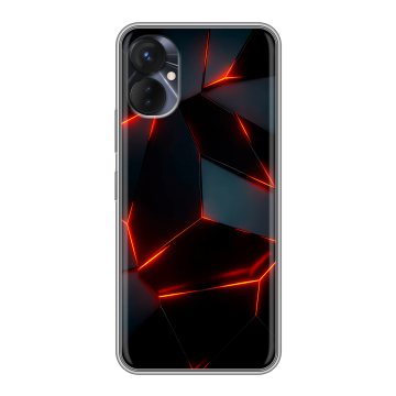 Силиконовый противоударный чехол на Tecno Spark 9 Pro с принтом Яркие абстракции Силиконовый противоударный чехол на Tecno Spark 9 Pro с принтом Яркие абстракции