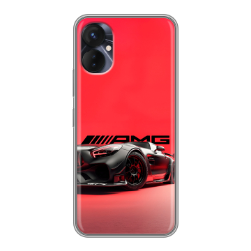 Силиконовый противоударный чехол на Tecno Spark 9 Pro с принтом Мерседес Mercedes AMG Силиконовый противоударный чехол на Tecno Spark 9 Pro с принтом Мерседес Mercedes AMG