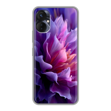 Силиконовый противоударный чехол на Tecno Spark 9 Pro с принтом женский цветы Силиконовый противоударный чехол на Tecno Spark 9 Pro с принтом женский цветы
