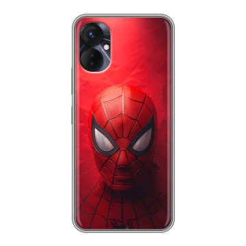 Силиконовый противоударный чехол на Tecno Spark 9 Pro с принтом Spiderman Человек паук Силиконовый противоударный чехол на Tecno Spark 9 Pro с принтом Spiderman Человек паук