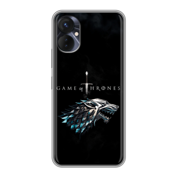 Силиконовый противоударный чехол на Tecno Spark 9 Pro с принтом Игра Престолов Game Thrones Силиконовый противоударный чехол на Tecno Spark 9 Pro с принтом Игра Престолов Game Thrones