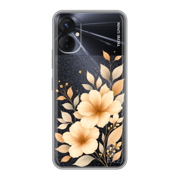 Силиконовый противоударный чехол на Tecno Spark 9 Pro с принтом для девушки Силиконовый противоударный чехол на Tecno Spark 9 Pro с принтом для девушки