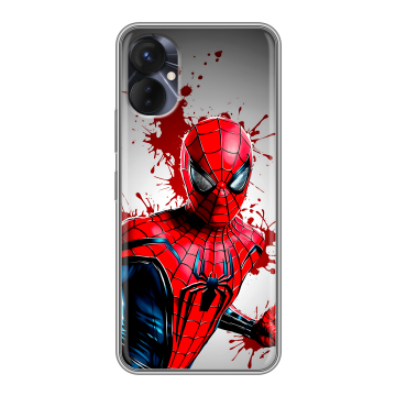 Силиконовый противоударный чехол на Tecno Spark 9 Pro с принтом Spiderman Человек паук Силиконовый противоударный чехол на Tecno Spark 9 Pro с принтом Spiderman Человек паук