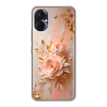 Силиконовый противоударный чехол на Tecno Spark 9 Pro с принтом женский Силиконовый противоударный чехол на Tecno Spark 9 Pro с принтом женский