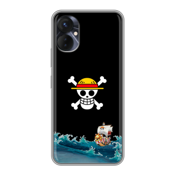 Силиконовый противоударный чехол на Tecno Spark 9 Pro с принтом One Piece Ван Пис Силиконовый противоударный чехол на Tecno Spark 9 Pro с принтом One Piece Ван Пис