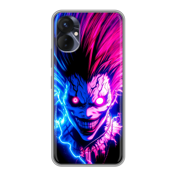 Силиконовый противоударный чехол на Tecno Spark 9 Pro с принтом Death note Тетрадь смерти Силиконовый противоударный чехол на Tecno Spark 9 Pro с принтом Death note Тетрадь смерти