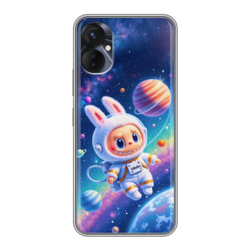 Силиконовый противоударный чехол на Tecno Spark 9 Pro с принтом Labubu Лабубу Силиконовый противоударный чехол на Tecno Spark 9 Pro с принтом Labubu Лабубу