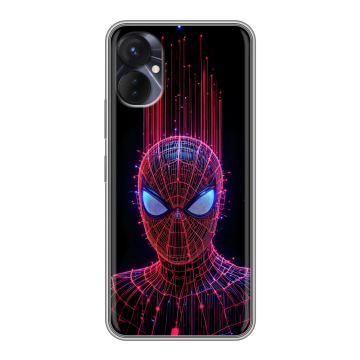 Силиконовый противоударный чехол на Tecno Spark 9 Pro с принтом Spiderman Человек паук Силиконовый противоударный чехол на Tecno Spark 9 Pro с принтом Spiderman Человек паук