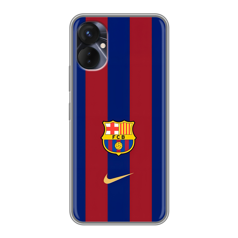 Силиконовый противоударный чехол на Tecno Spark 9 Pro с принтом Барселона Barcelona Силиконовый противоударный чехол на Tecno Spark 9 Pro с принтом Барселона Barcelona
