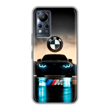 Силиконовый чехол на Infinix Note 12 с принтом БМВ BMW