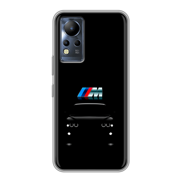 Силиконовый чехол на Infinix Note 12 с принтом БМВ BMW