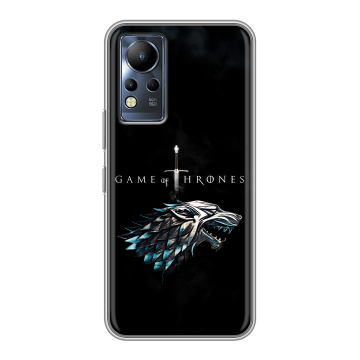 Силиконовый чехол на Infinix Note 12 с принтом Игра Престолов Game Thrones