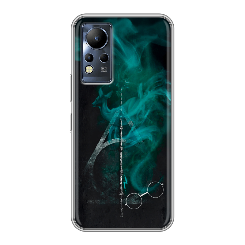 Силиконовый противоударный чехол на Infinix Note 12 с принтом Гарри Поттер Harry Potter Силиконовый противоударный чехол на Infinix Note 12 с принтом Гарри Поттер Harry Potter
