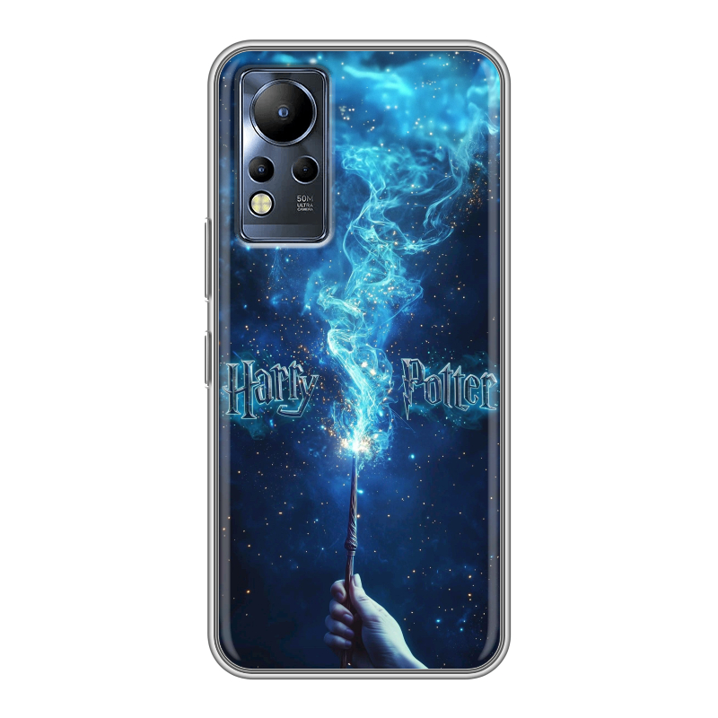 Силиконовый чехол на Infinix Note 12 с принтом Harry Potter Гарри Поттер Силиконовый чехол на Infinix Note 12 с принтом Harry Potter Гарри Поттер