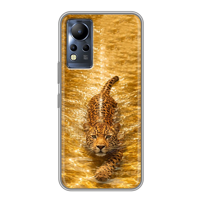 Силиконовый противоударный чехол на Infinix Note 12 с принтом женский Силиконовый противоударный чехол на Infinix Note 12 с принтом женский