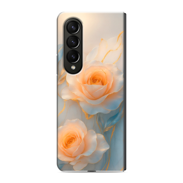 Пластиковый чехол на Samsung Galaxy Z Fold 4 с принтом Женский