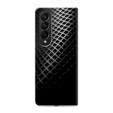 Пластиковый чехол на Samsung Galaxy Z Fold 4 с принтом Текстура металла Пластиковый чехол на Samsung Galaxy Z Fold 4 с принтом Текстура металла