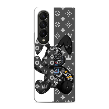 Пластиковый чехол на Samsung Galaxy Z Fold 4 с принтом Луи робот Пластиковый чехол на Samsung Galaxy Z Fold 4 с принтом Луи робот