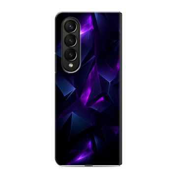 Пластиковый чехол на Samsung Galaxy Z Fold 4 с принтом Абстракиция