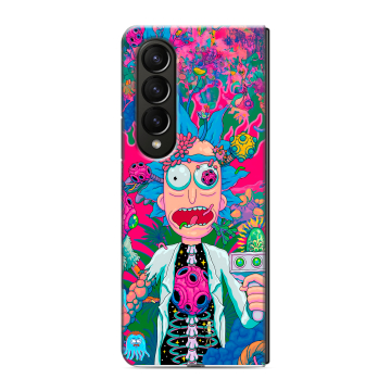 Пластиковый чехол на Samsung Galaxy Z Fold 4 с принтом Рик и Морти Rick Morty Пластиковый чехол на Samsung Galaxy Z Fold 4 с принтом Рик и Морти Rick Morty
