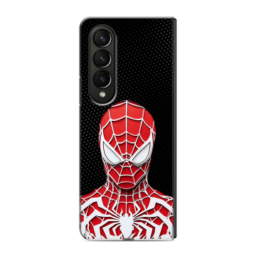Пластиковый чехол на Samsung Galaxy Z Fold 4 с принтом человек паук spiderman Пластиковый чехол на Samsung Galaxy Z Fold 4 с принтом человек паук spiderman